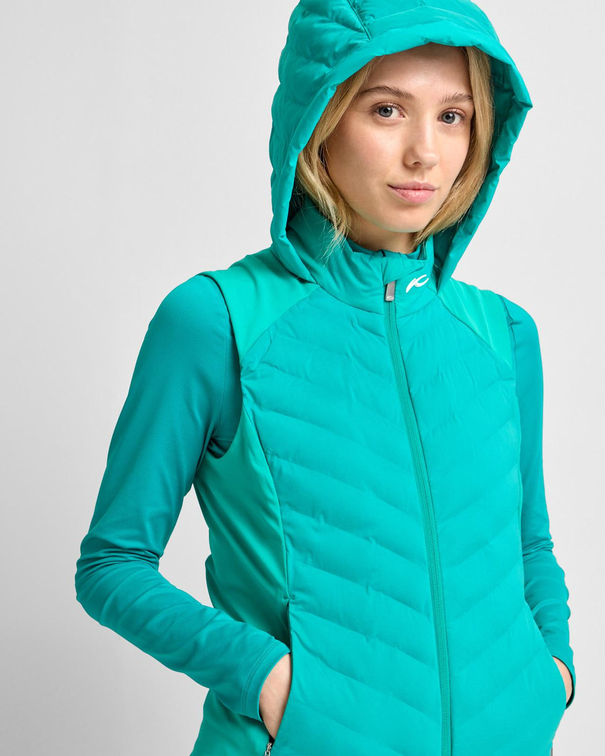 Sundance Hooded Gilet Emerald Dust