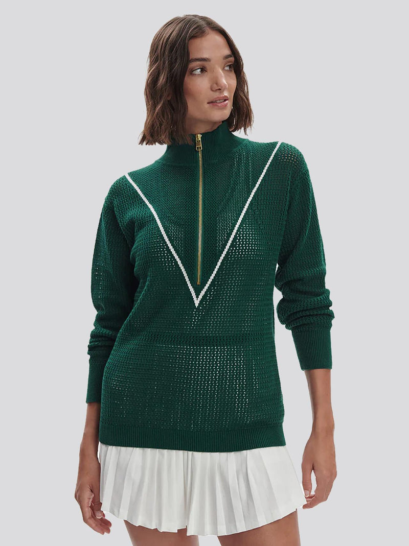 Calva Knit Half Zip