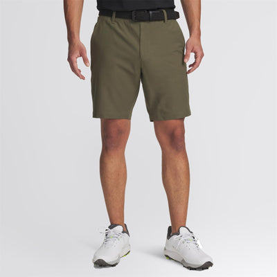 Drive Tapered Fit Golf Shorts Marine OD Green /Halo Grey