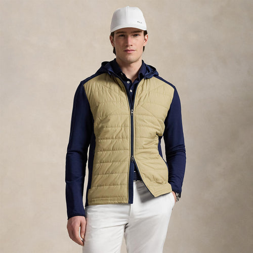 RLX Performance Wool Hooded Hybrid Jacket Refined Navy/Classic Khaki