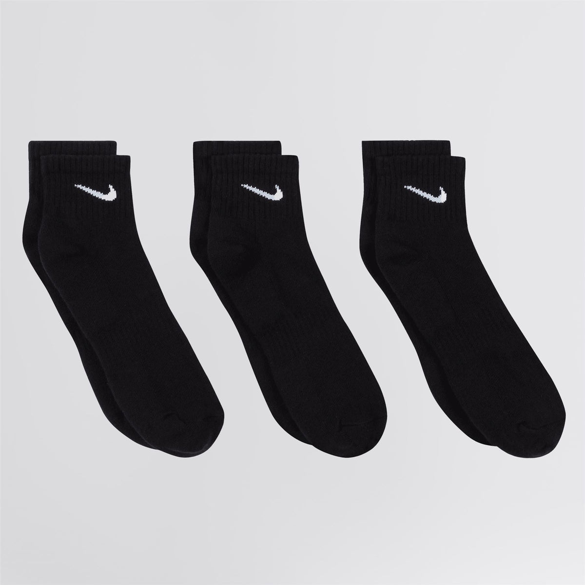 Everyday Cushioned Socks Black/White