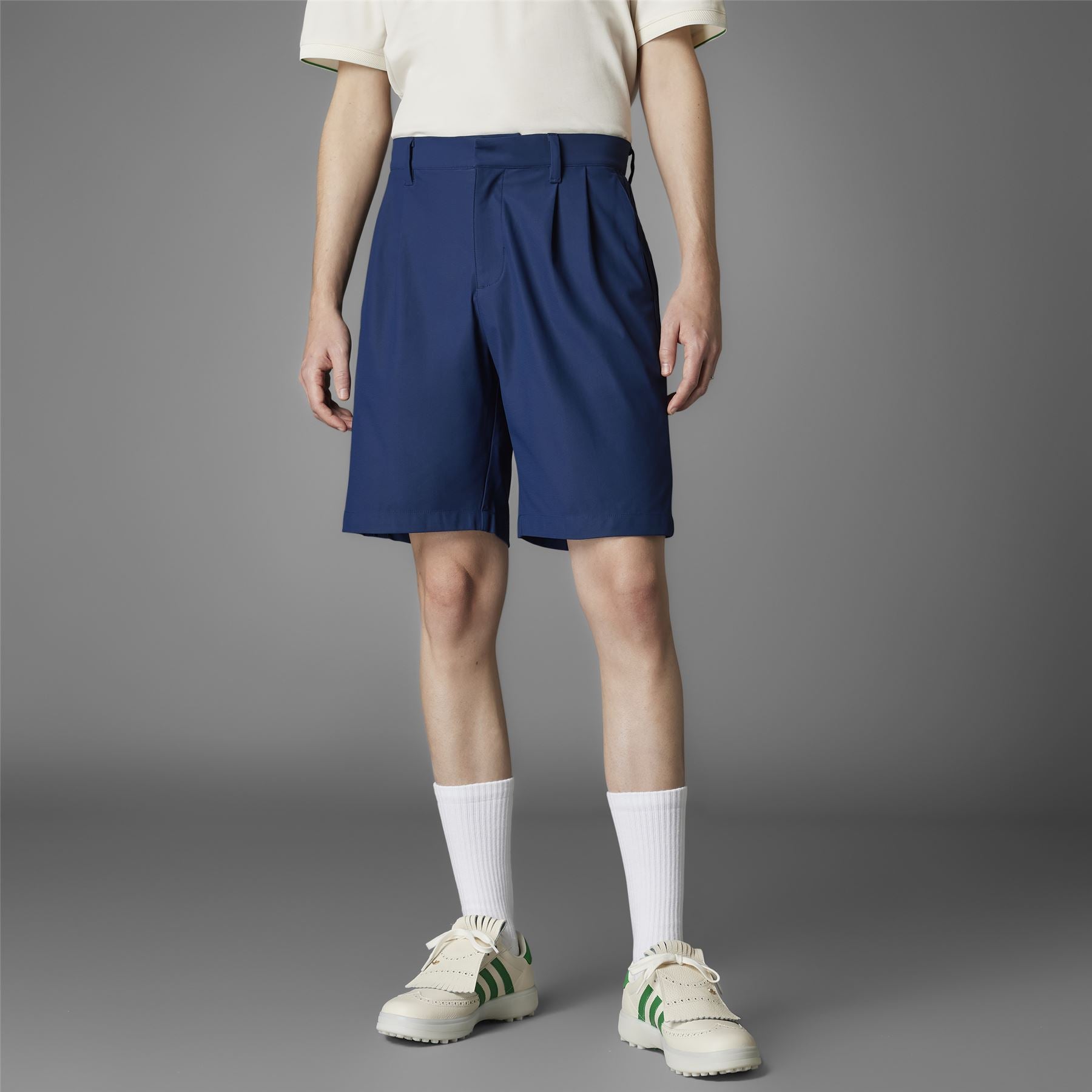 Twistknit Pleated Shorts Night Indigo