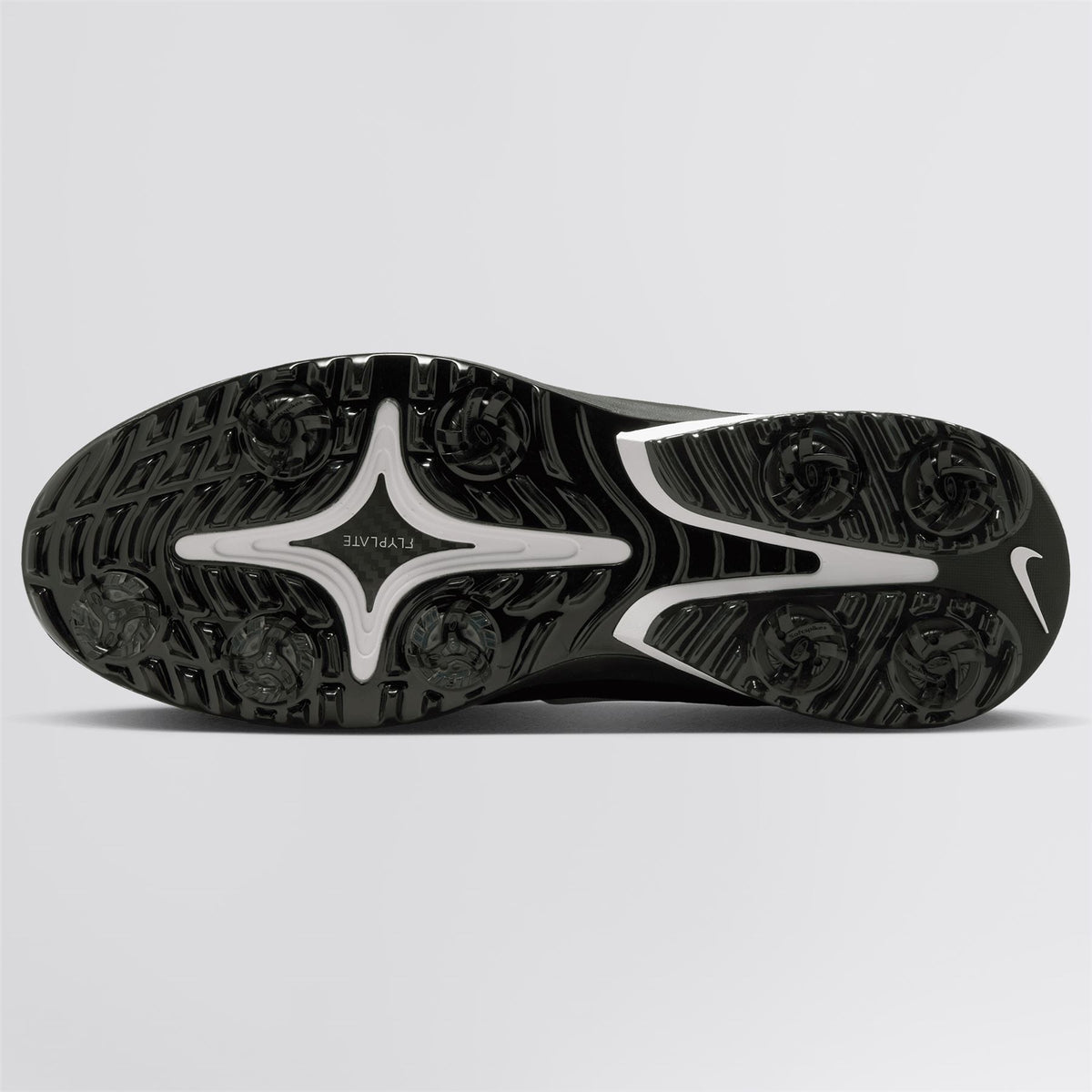 Victory Tour 4 Spiked Golf Shoes Black/White