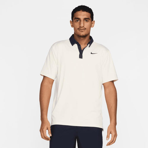 Dri-FIT Tour Contrast Polo Pale Ivory/Midnight Navy/Black - SS25