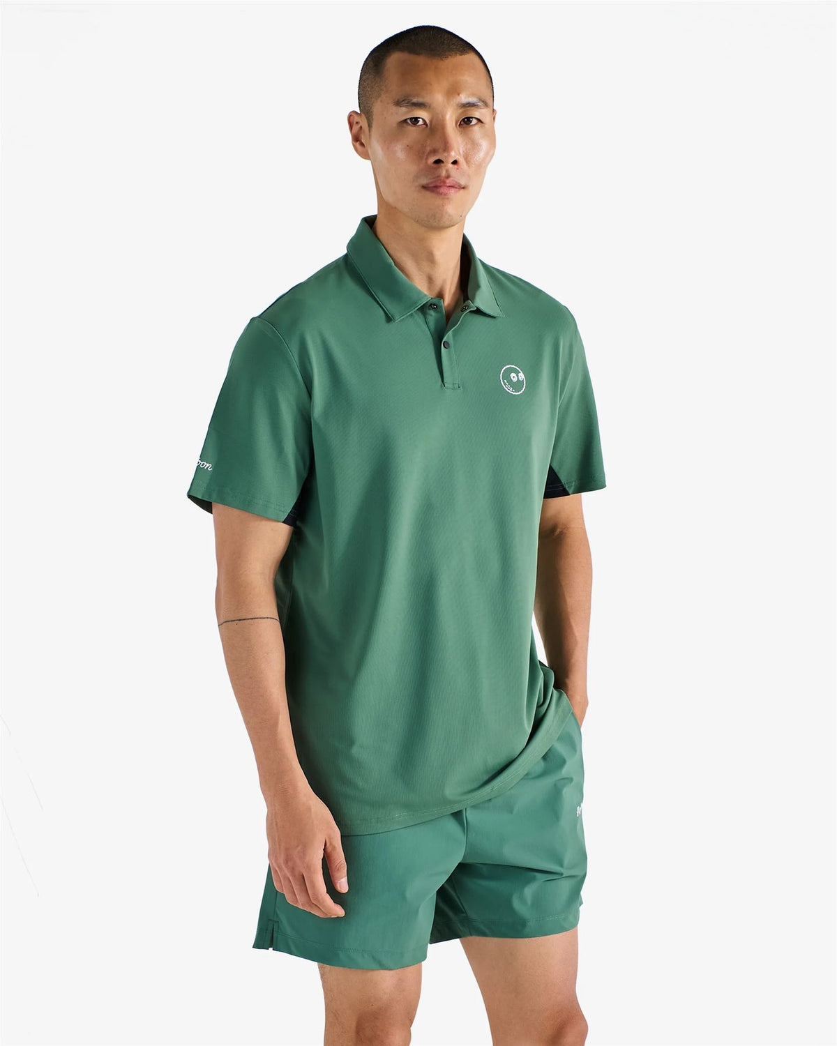 Performance 5-inch Poly Tech Shorts Forest