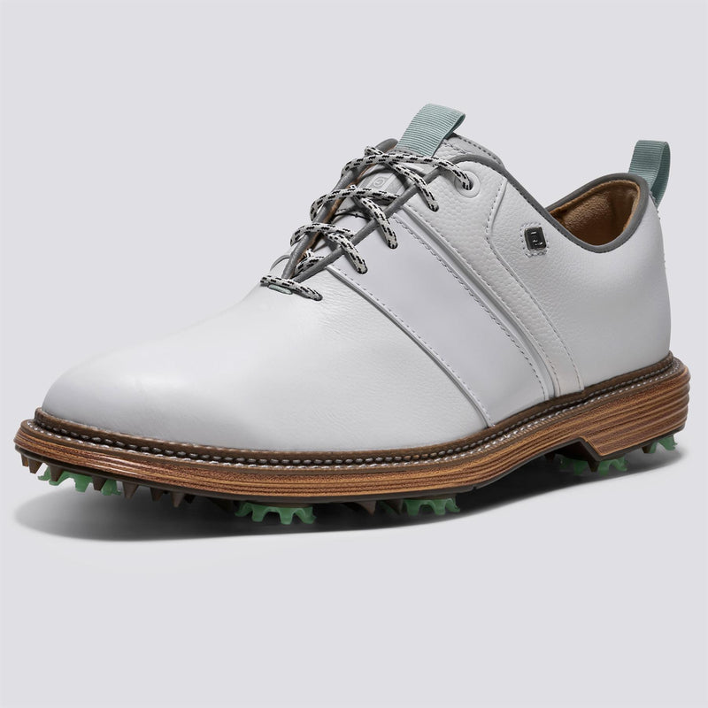 Premiere Series Packard Spiked Golf Shoes Todd Snyder White/Harbour Mist