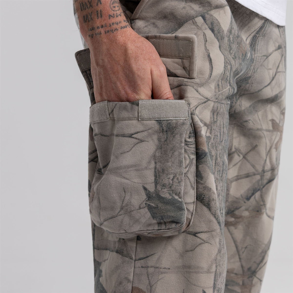 Tree Camo Cargo Joggers Multi Green