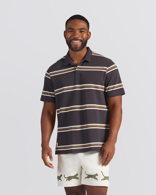 x GGNC Polo Shirt Flat Dark Gray