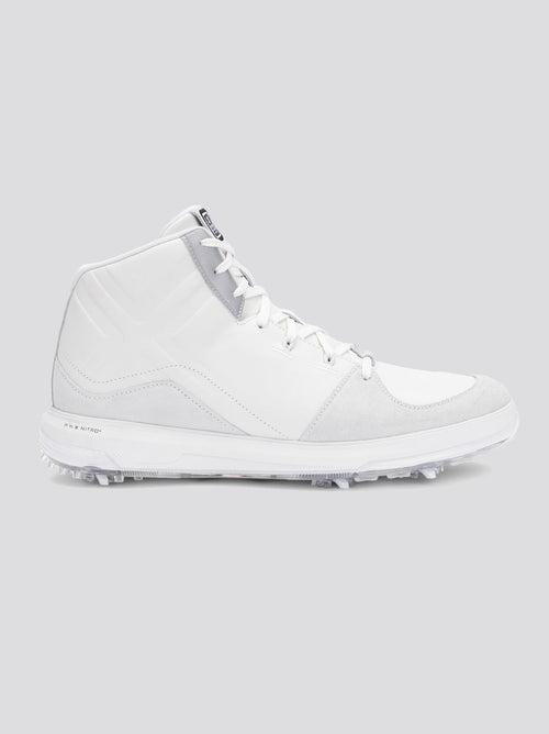 PAYNTR X Sport Mid LE RS Spiked Golf Shoes White/Black/Metallic Silver