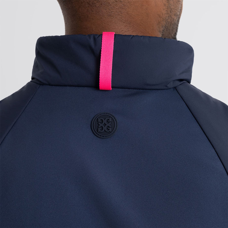 Tech French Terry Fill Zip Gilet Twilight