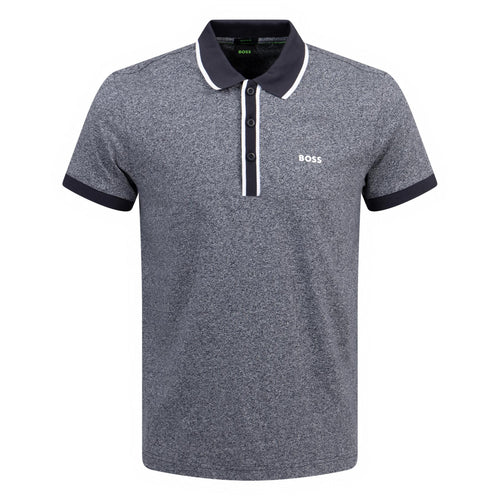 Paddy 4 Cotton Polo Dark Blue - W24