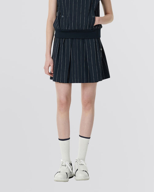 Murielle Flared Skirt Marine