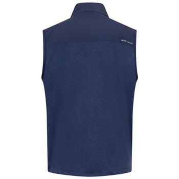 Solstice Performance Hybrid Full Zip Gilet Navy