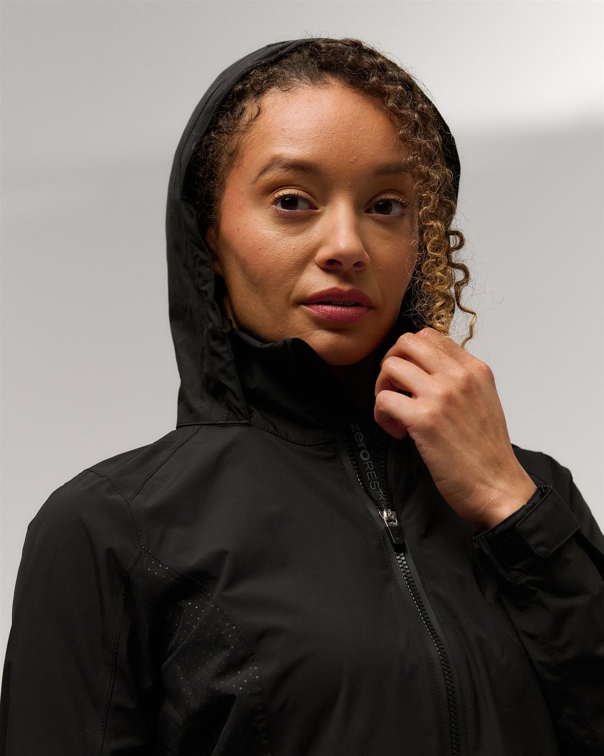 Libby Waterpoof Hooded Jacket Black
