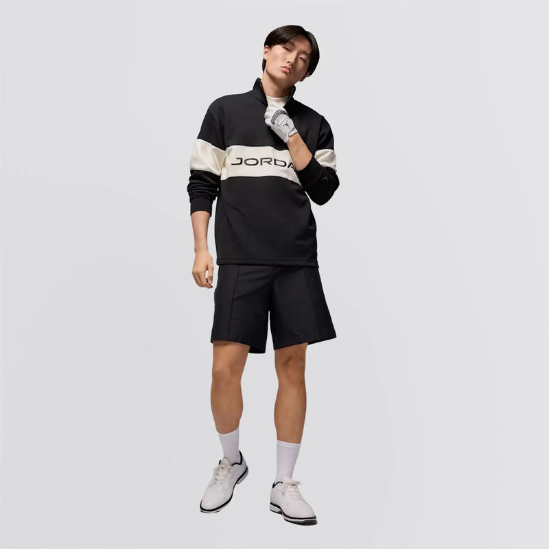Jordan Dri-FIT Golf Half Zip Mid Layer Black/Sail/Dark Shadow