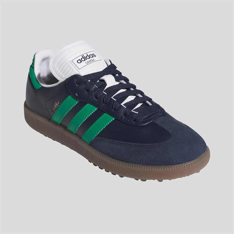 Samba Spikeless Golf Shoes Night Indigo/Court Green/Footwear White
