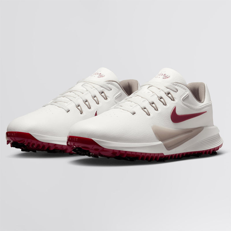 Victory Pro 4 Golf Shoes Summit White/Team Red/Taupe Grey