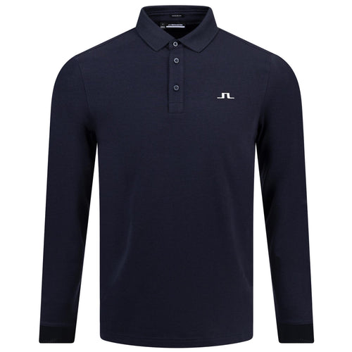 Florian LS Polo Navy Melange - AW24