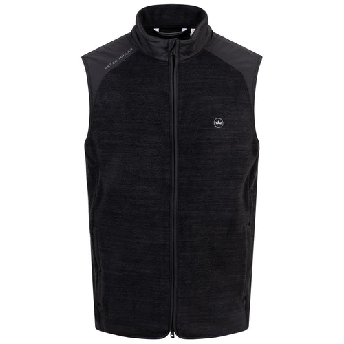 Fade Full Zip Mid Vest Black