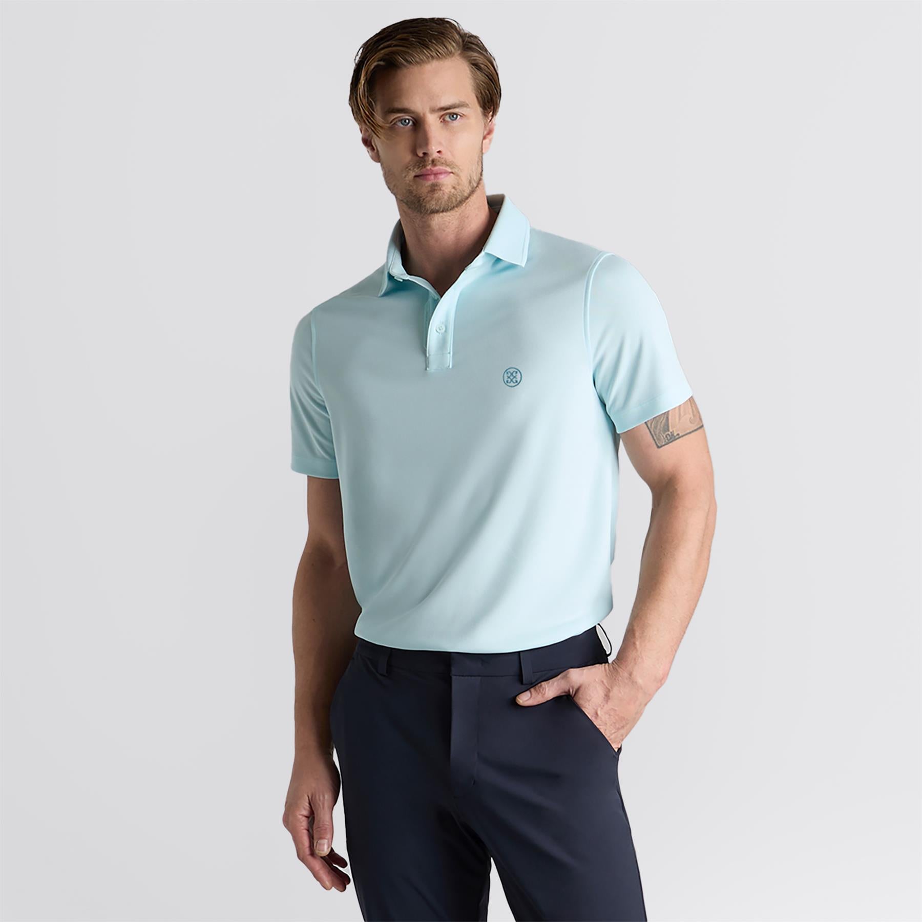 Essential 3.0 Tech Pique Polo Daybreak