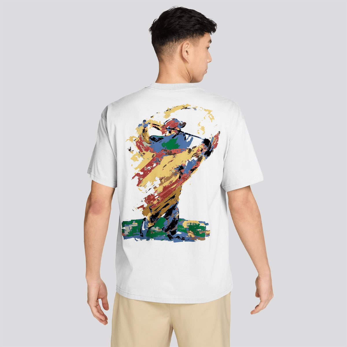 Loose Fit Golf DNA T-Shirt White