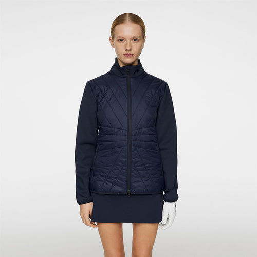 Holma Quilt Hybrid Jacket JL Navy