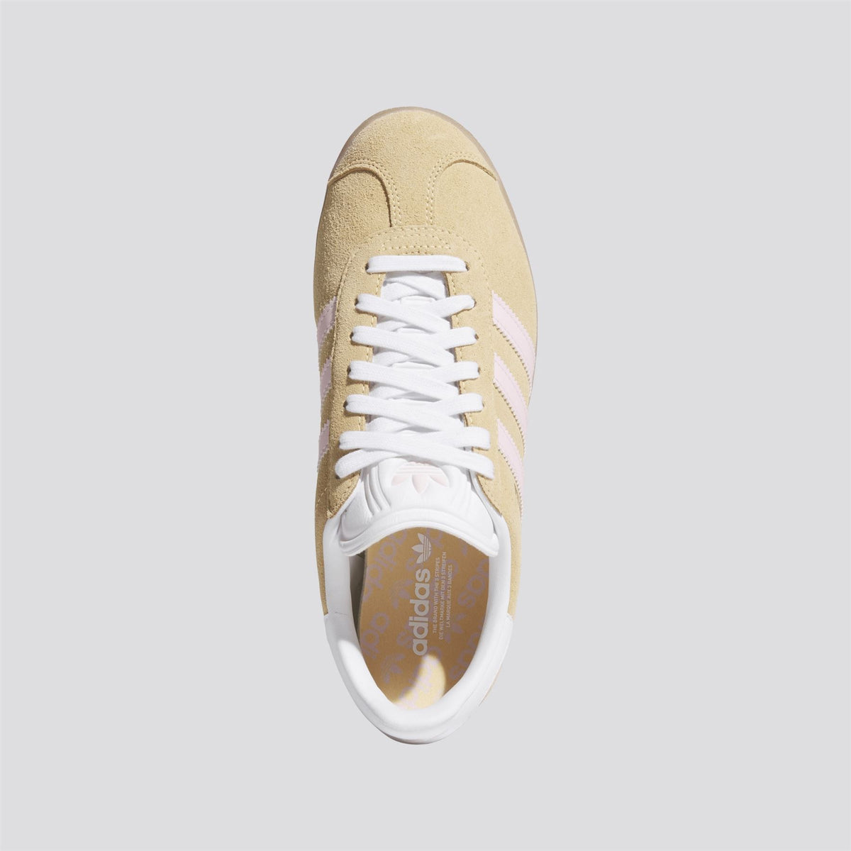 adidas Originals Gazelle Spikeless Golf Shoes Ice Tangerine/Clear Pink/Footwear White