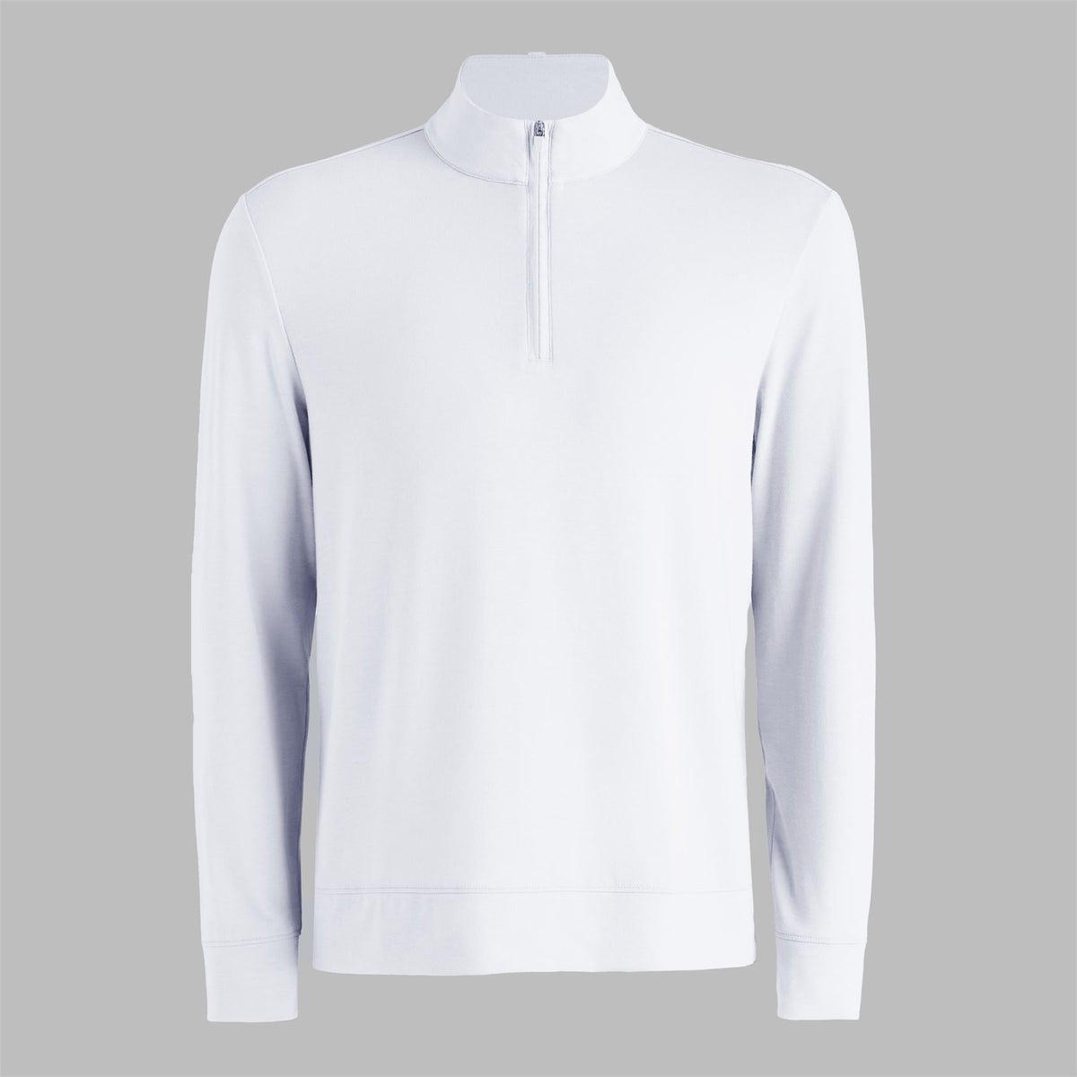 Luxe Mid Quarter Zip Snow