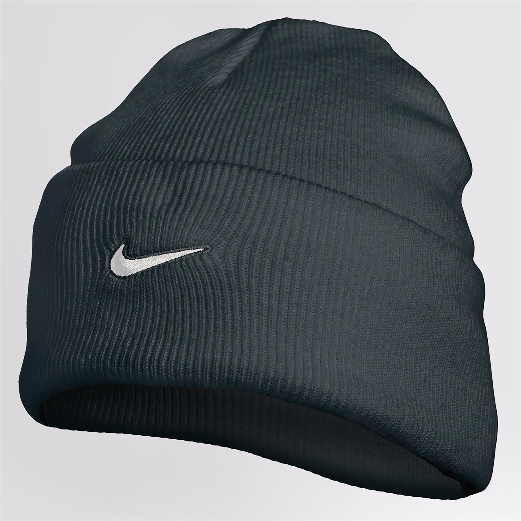 Peak Swoosh Beanie Seaweed/White