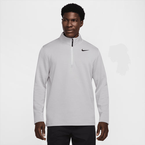 Dri-FIT Victory Therma Flex Half Zip Mid Layer Wolf Grey/Black - SS25