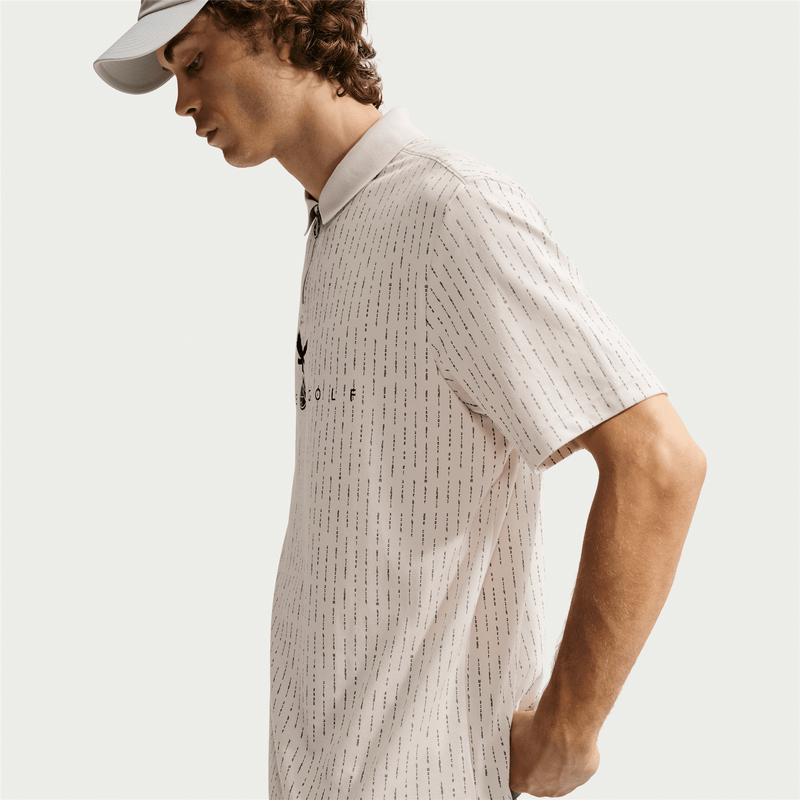 Dri-FIT Fairway Fresh Zip Polo Light Orewood Brown/Black