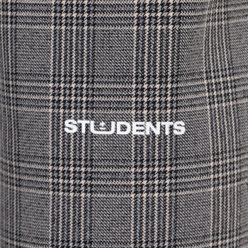 Macker Plaid Pants Grey