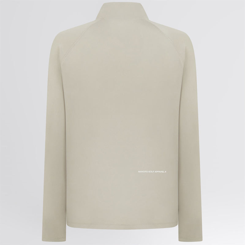 Course Quarter Zip Mid Layer Sand