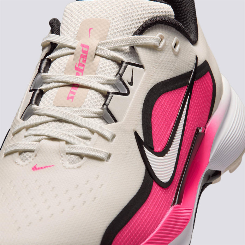 Pegasus 1 Spiked Golf Shoes Sail/Black Hyper Pink