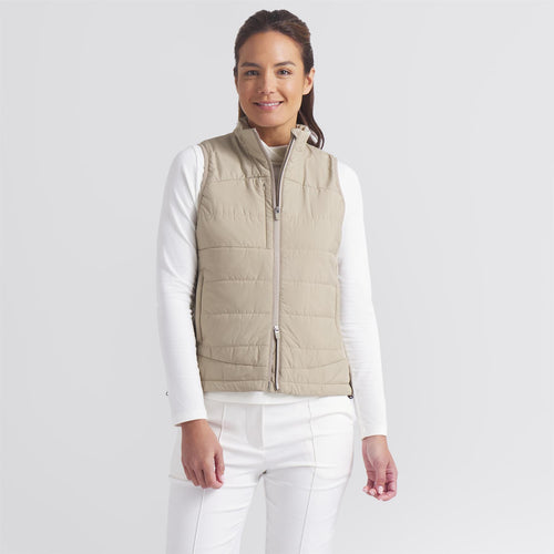 Kyley Quilted Gilet Ice Coffee