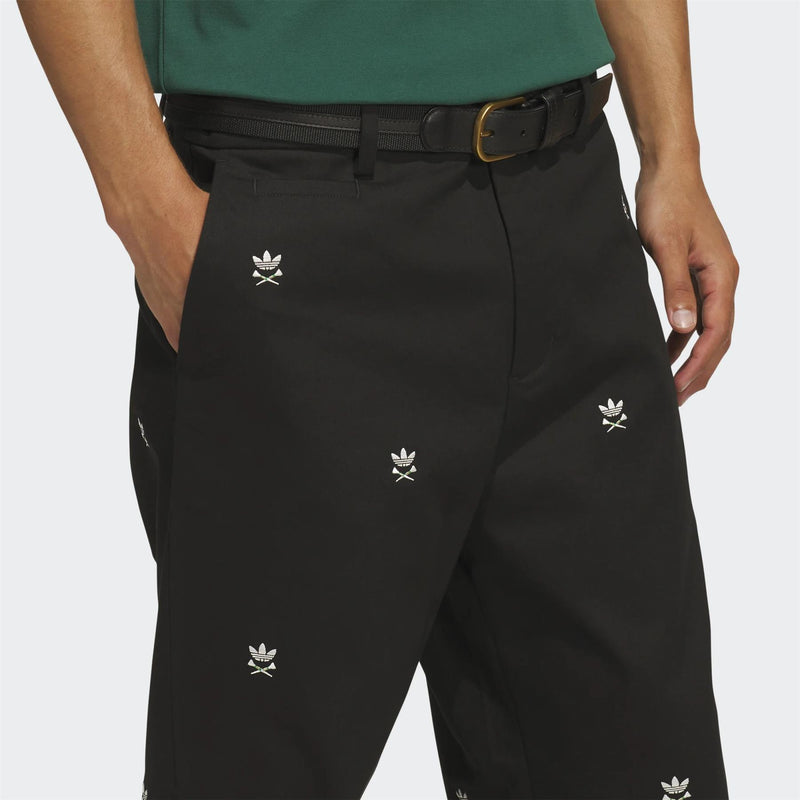 Originals Loose Embroidered Trousers Black
