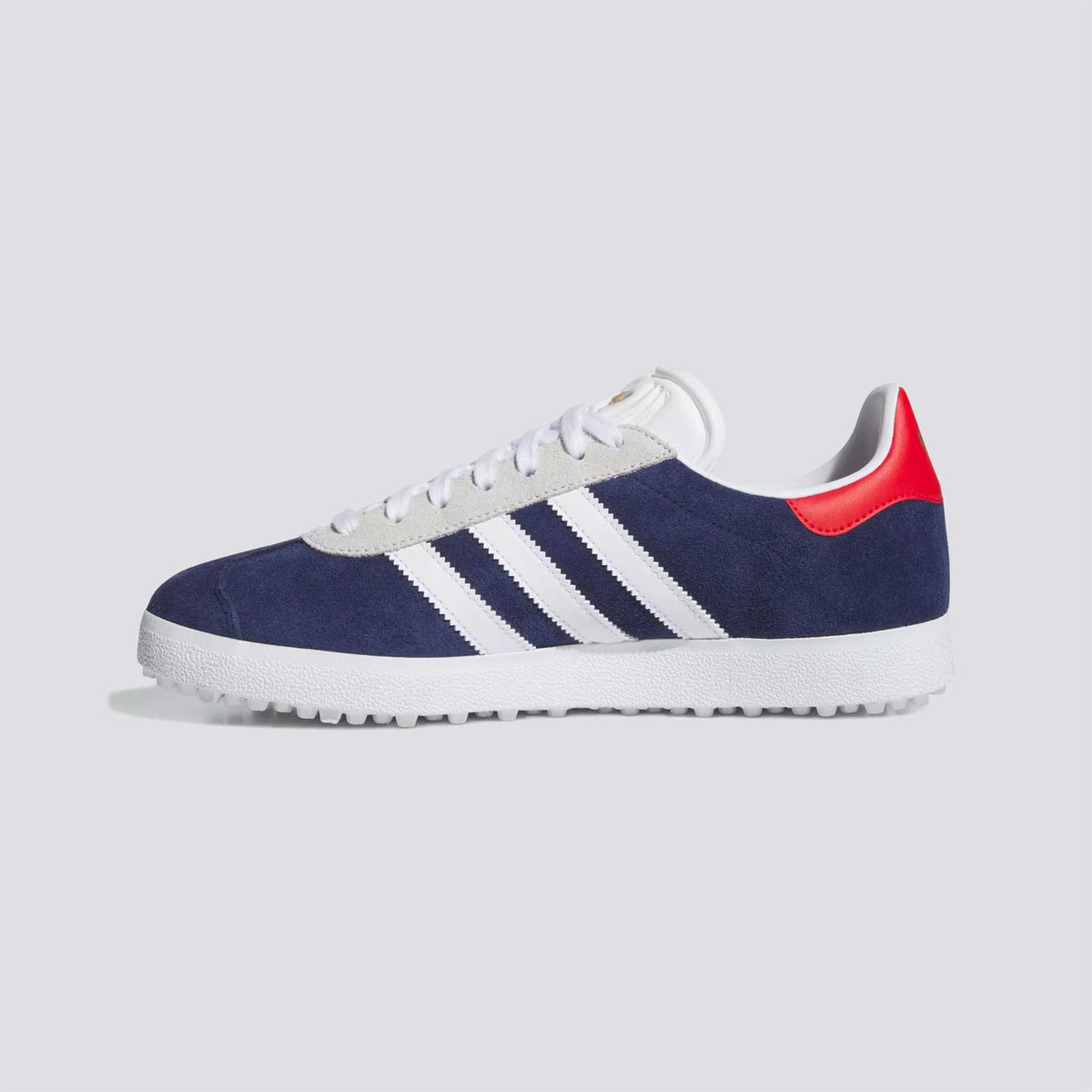 adidas Originals Gazelle Spikeless Golf Shoes Dark Blue/Footwear White/Pure Ruby