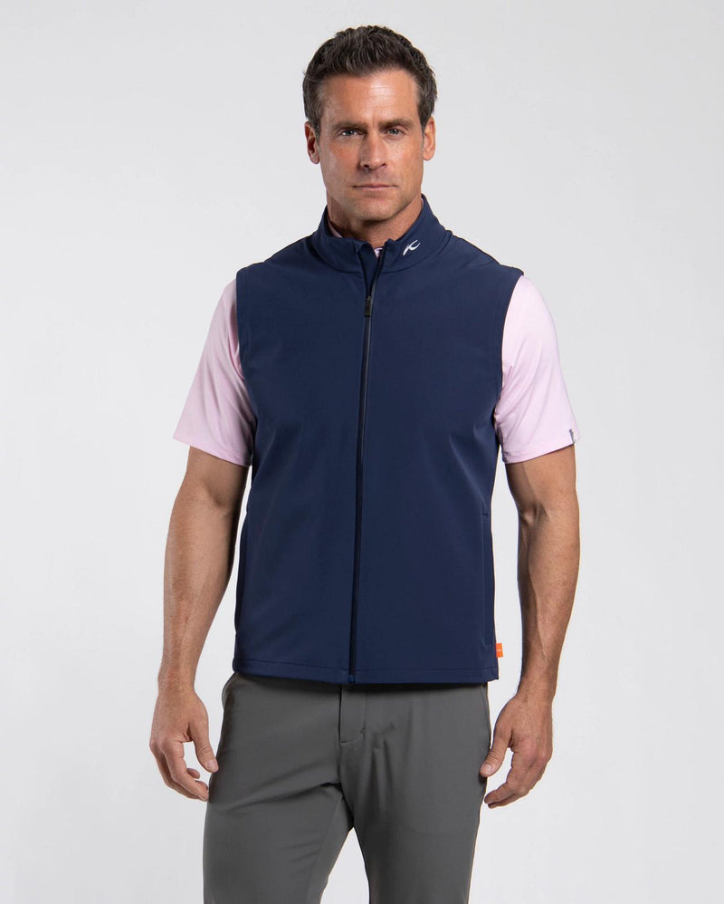 Downswing Wind Vest Atlanta Blue