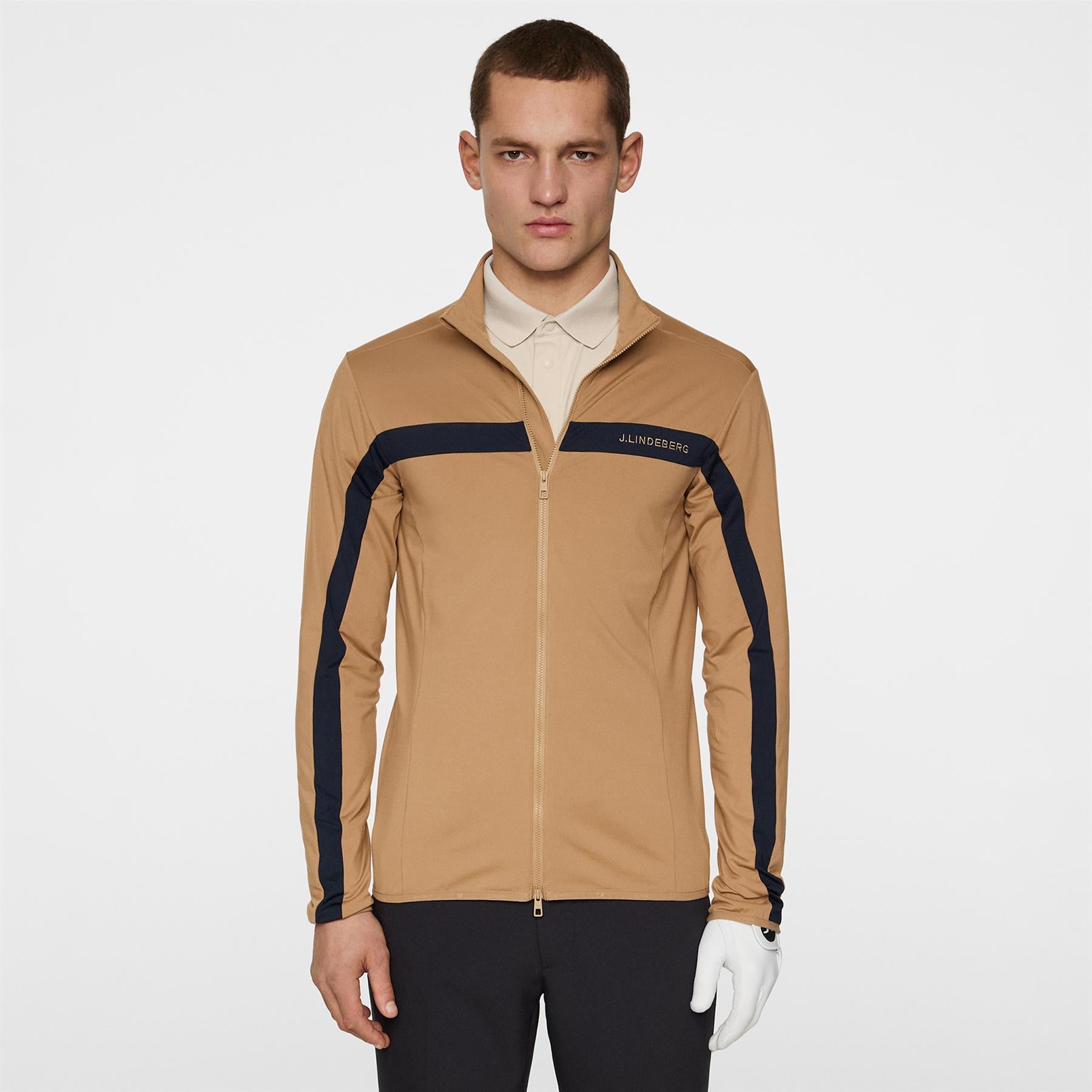Jarvis Full Zip Mid Layer Tigers Eye