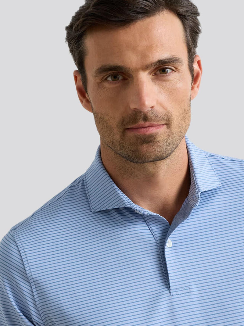 Ballad Performance Jersey Polo Iris Mist
