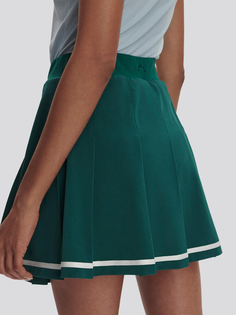 Clarendon 2.0 High Rise 16 Inch Skort Forest/White