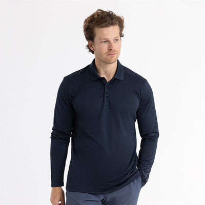 Michael VENTIL8+ LS Polo Navy