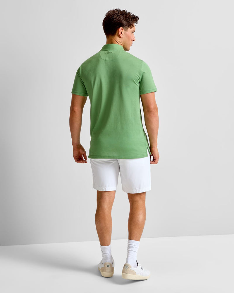 RLX Tailored Fit Tour Pique Polo Outback Green