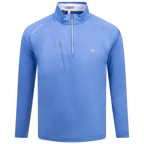 Verge Performance Quarter Zip Blue Sea - SS25