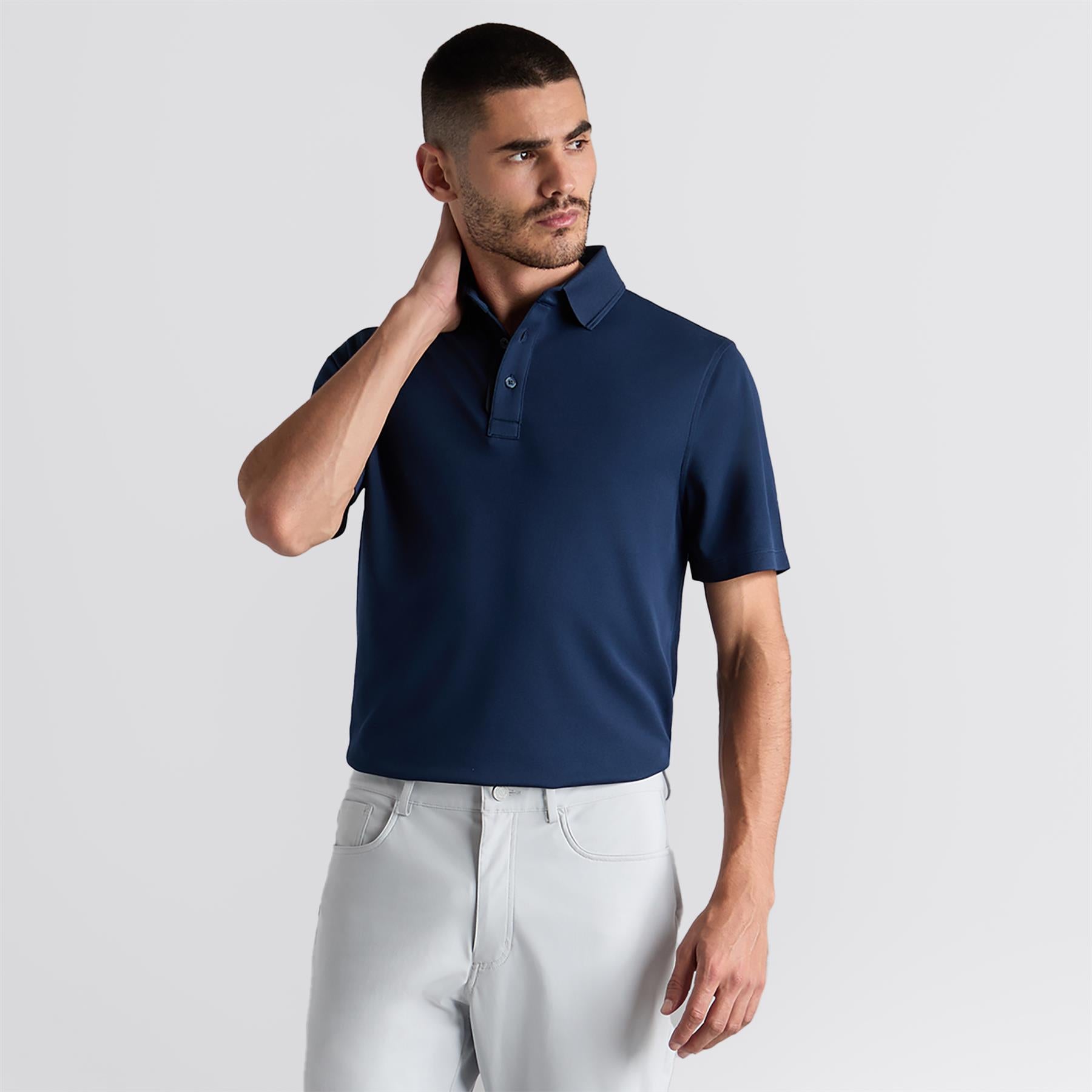 Essential 3.0 Tech Pique Polo Twilight