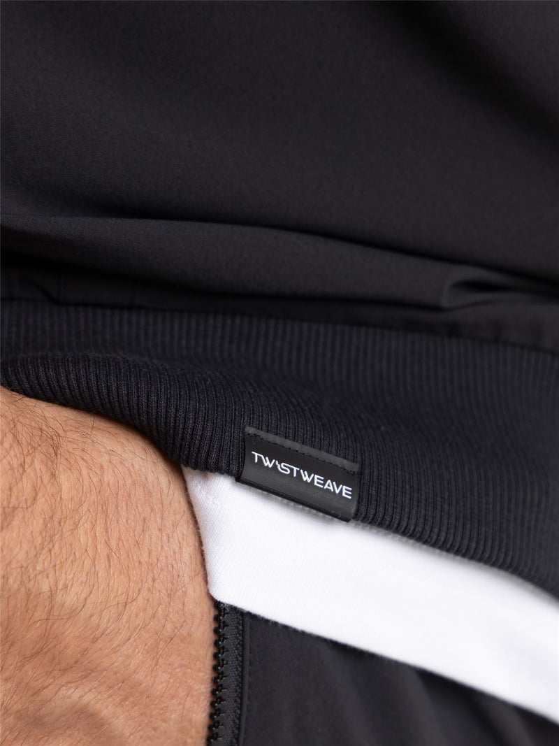 Beyond Twistweave Loose Gilet Black