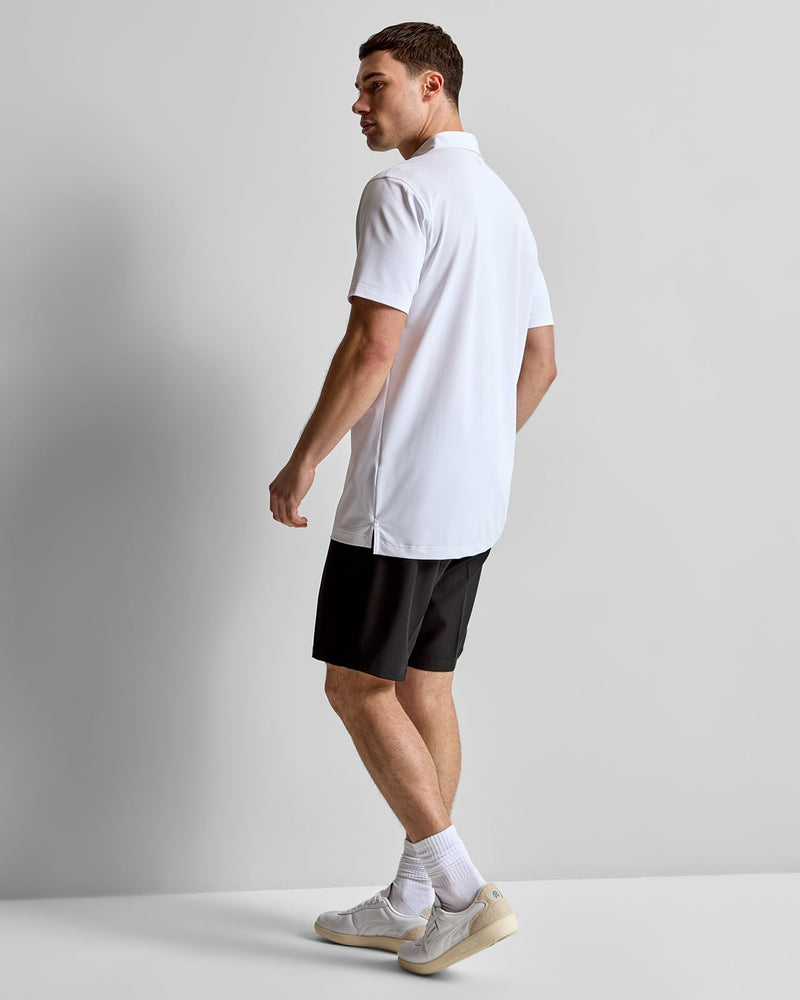 Soul Performance Mesh Polo White