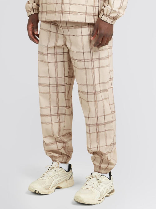 Compression Check Ranger Trousers Ivory