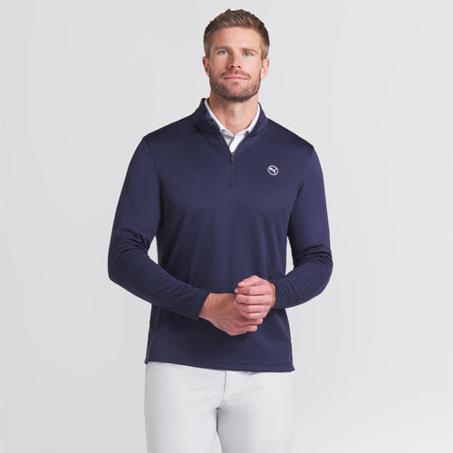 Pure 2.0 Texture Quarter Zip Deep Navy