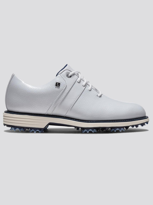 Premier Series Packard Spiked Wide Golf Shoes White/Navy